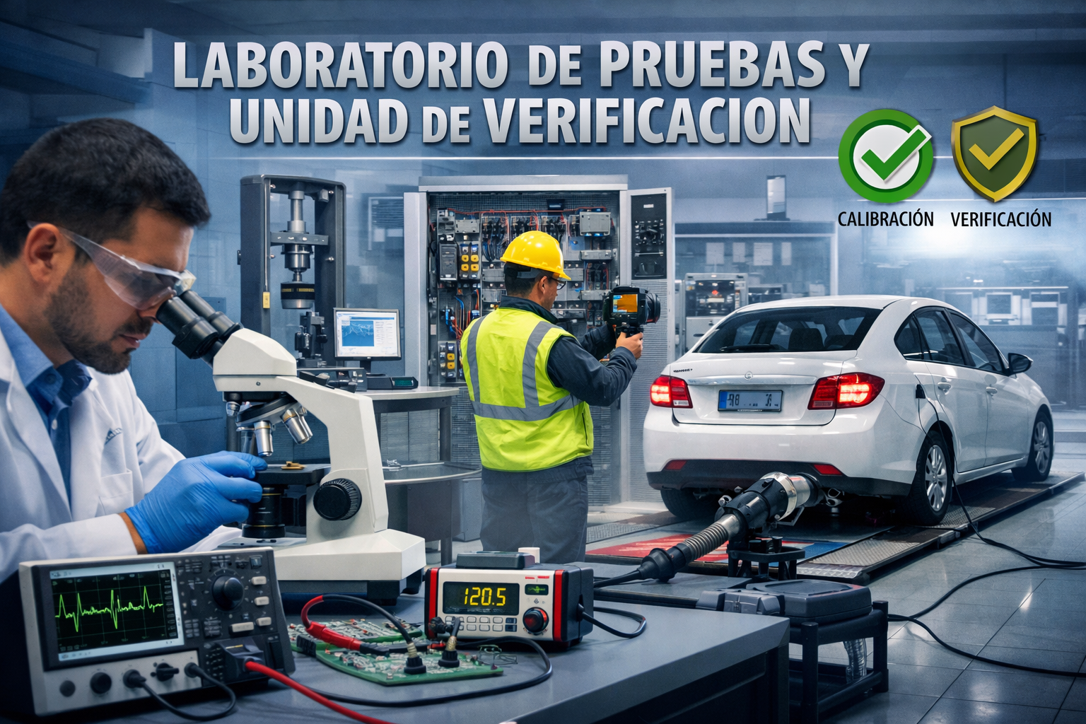 Laboratorio de pruebas y unidad de verificación